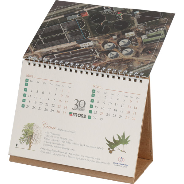 3355 – Özel Masa Takvimi