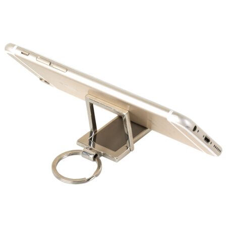 4174 - Telefon Standlı Metal Anahtarlık