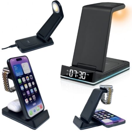 5822 - 5'i 1 Arada Wireless Şarj İstasyonu