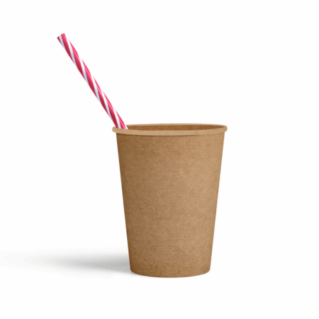 7412 - 7 oz Kraft Karton Bardak