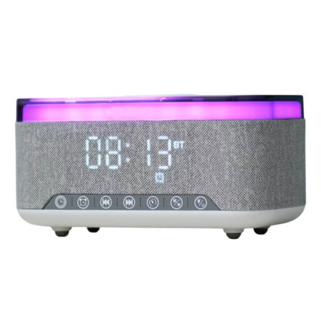 8023 - Gece Lambası Özellikli Alarmlı Saat Speaker