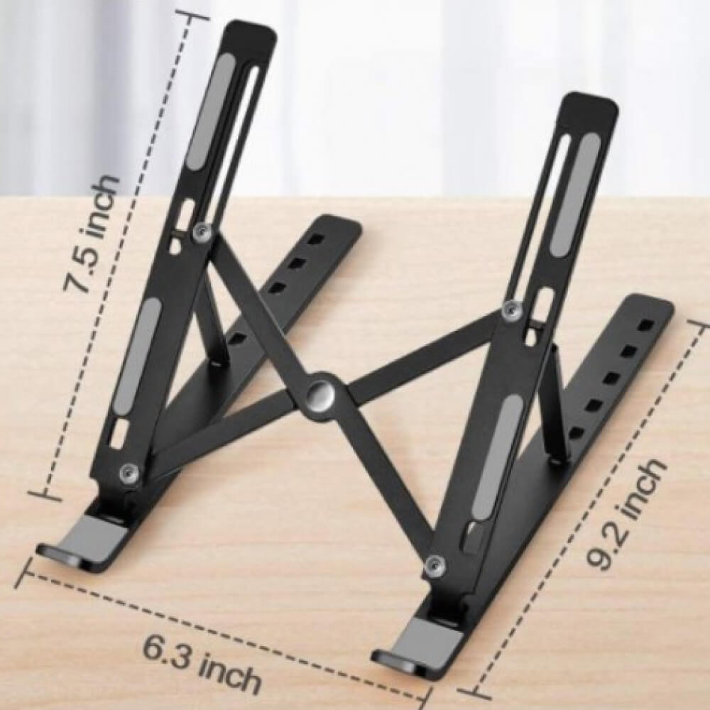8519 - 7 Kademeli Ayarlı Katlanabilir Laptop Tablet Standı - Görsel 4