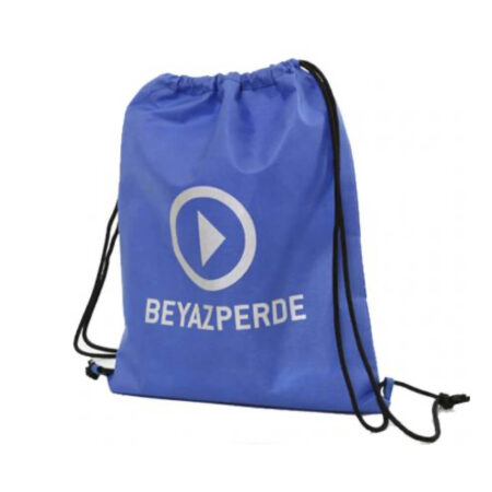 8716 - İp Büzgülü Tela Çanta 32 x 45 cm