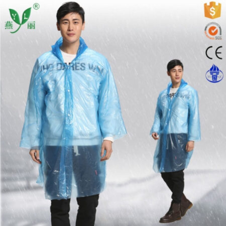 6312 - İnce Şeffaf Yağmurluk