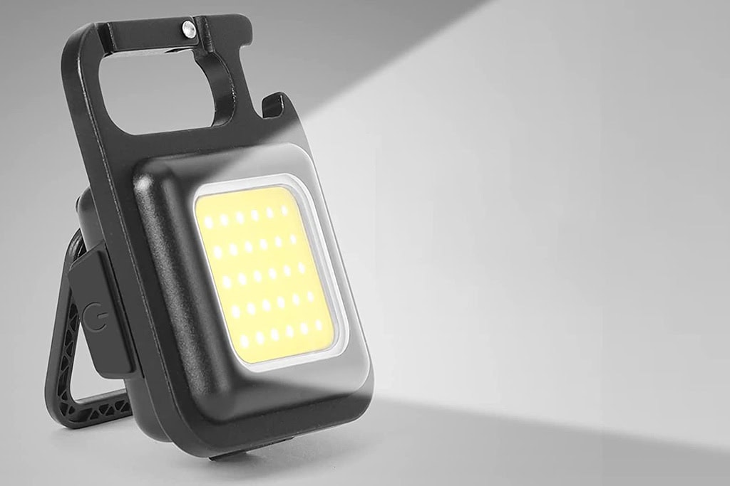 1216 - Type-C Şarjlı COB Led Mini El Feneri - Görsel 6