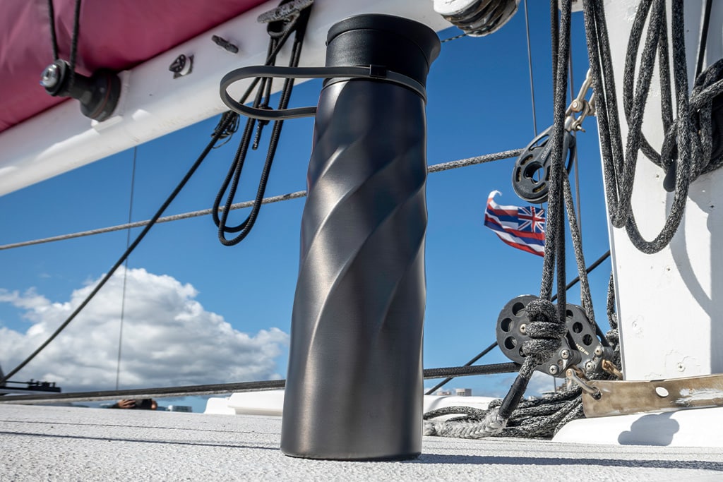 6121 - Paslanmaz Çelik Sporcu Matarası 1 L (Kopya) - Görsel 7