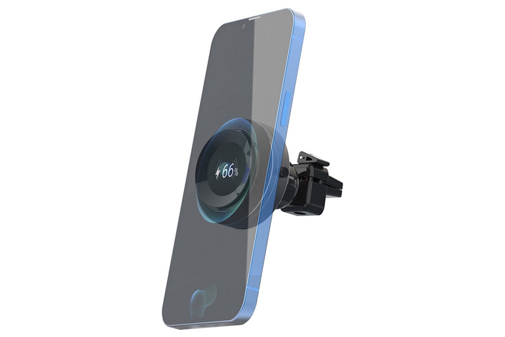 8517 - 15W Kablosuz Şarjlı Vakumlu Telefon Tutucu - Görsel 4