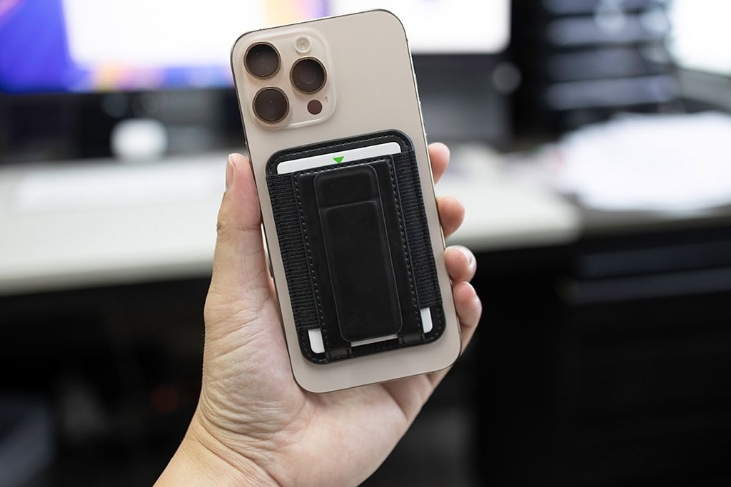 8528 - MagSafe Uyumlu Kartlık (Cüzdan) & Telefon Standı - Görsel 11