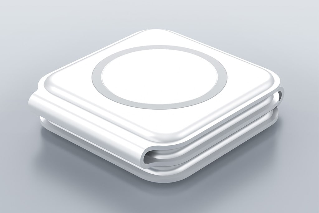 5814 - Katlanabilir Manyetik Çoklu Kablosuz Şarj Standı - Görsel 3